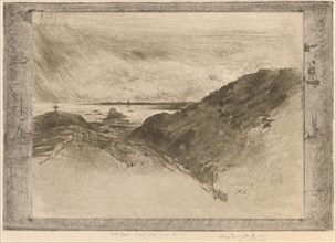 La Falaise: Baie de Saint-Malo (The Cliff: Saint-Malo Bay), 1886/1890.