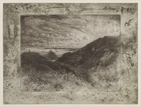 La Falaise: Baie de Saint-Malo (The Cliff: Saint-Malo Bay), 1886/1890.
