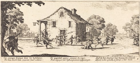 Scene of Pillage, c. 1633.