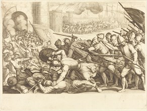 The Troops Forcing the Gate of a Town, c. 1614.