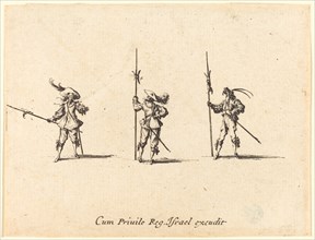 Drill with Halberds, 1634/1635.