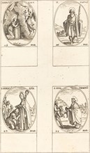 The Annunciation; St. Castulus; St. Rupert; St. Gontran.