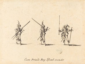 Drill with the Musket, 1634/1635.