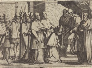Papal Audience [verso], 1612.