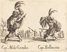 Cap. Mala Gamba and Cap. Bellavita, c. 1622.
