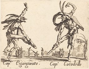 Cap. Esgangarato and Cap. Cocodrillo, c. 1622.
