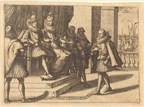 King and Queen in Consultation about the Turks, 1612.