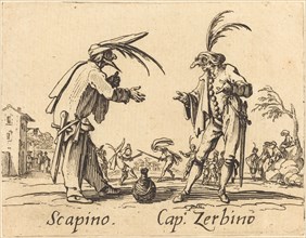 Scapino and Cap. Zerbino, c. 1622.