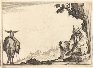 Peasant Removing His Shoe, c. 1617.