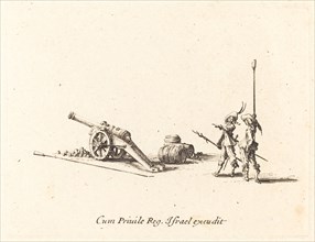 Preparing to Fire the Cannon, 1634/1635.