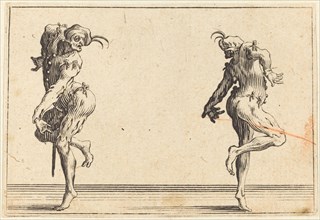Two Pantaloons Dancing, c. 1622.