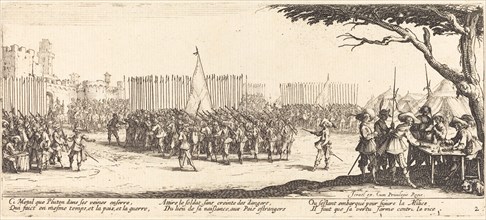 Recruitment of Troops, c. 1633.