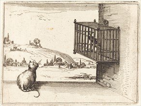 Cat Watching Caged Bird, 1628.
