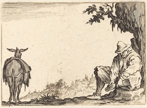 Peasant Removing His Shoe, c. 1622.