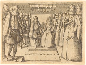 Meeting of Margaret of Austria and Philip III, 1612.
