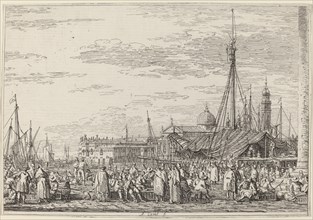 The Market on the Molo, c. 1735/1746.
