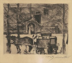 Milchwagen (Milk Wagon), 1916.