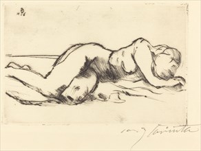 Weiblicher Akt (Female Nude), 1916.