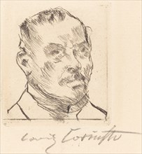 Selbstbildnis—Kopf (Self-Portrait—Head), 1916