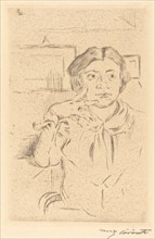 Gattin des Künstlers (Wife of the Artist), 1909.