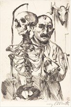 Der Künstler und der Tod II (The Artist and Death II), 1916.
