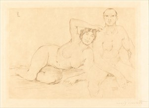 Zwei Menschen (Two Nudes), 1908.