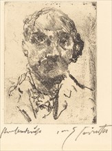 Selbstbildnis (Self-Portrait), 1921/1922.