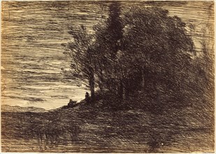 Hermit's Woods (Le Bois de l'ermite), 1858.