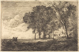 Italian Landscape (Paysage d'Italie), c. 1865.