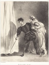 The Murder of Polonius (Act III, Scene IV), 1834/1843.