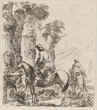 Landscape with Horsemen, 1646.