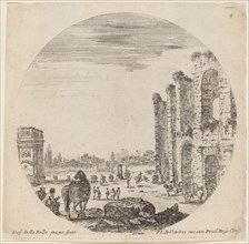 Colosseum and Arch of Constantine, 1646.