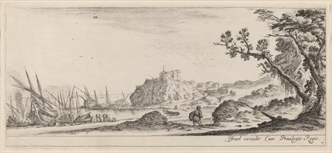 Boats on the Seashore, in or before 1647.