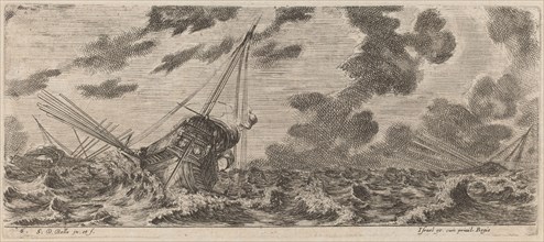 Ship in Tempest, 1644.