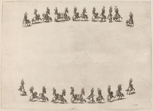 Twenty-Four Cavorting Cavaliers, 1652.