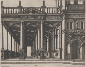 Open Hall Supported by Corinthian Columns, 1560.