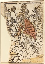 Saint Christopher [recto], c. 1450/1470.
