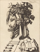 Bust of a Man in an Extravagant Costume, 1560/1600.