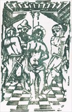 The Flagellation. [Probably French 16th century, restrike 1968].