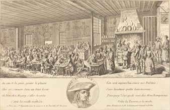 Cabaret of Ramponaux, c. 1760. Formerly attributed to Benoît-Louis Prévost.
