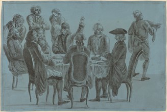 The Philosophers' Meal, after 1772.