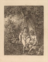 Two Satyrs in a Forest, 1777.