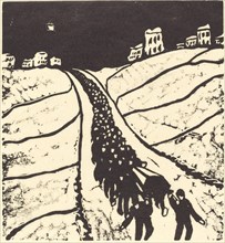 Burial (Begrabnis), 1916.