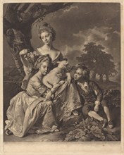 The Wright Family (The Bradshaw Children), 1769.