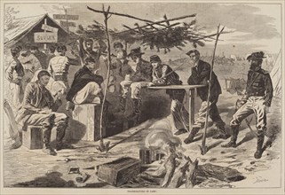 Thanksgiving in Camp, published 1862.