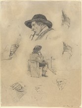 Sheet of Sketches, 1877.