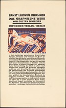 Reclining Nude with Cat (Illustration for Ernst Ludwig Kirchner: Das Graphische Werk), 1924.