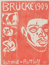 Cover of the Fourth Yearbook of the Artist Group the Brucke, 1909.