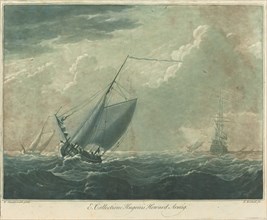 Shipping Scene from the Collection of Hugo Howard, 1720s.