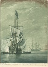 Shipping Scene from the Collection of Thomas Cook, 1720s.